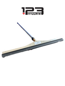 PLASTIC FLOOR SQUEEGEE WITH ALUMINUM HANDLE 30"