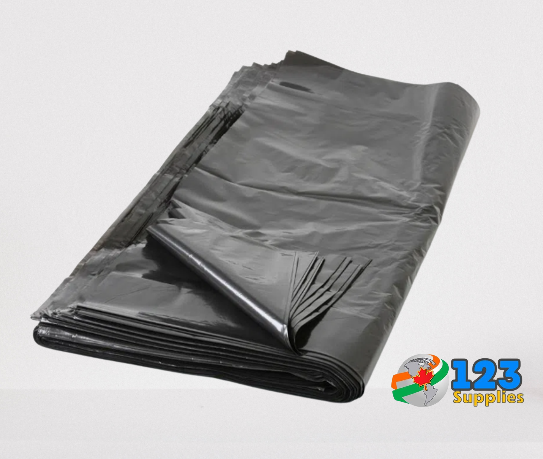 GARBAGE BAGS BLACK - EXTRA STRONG 42 X 48 (100)