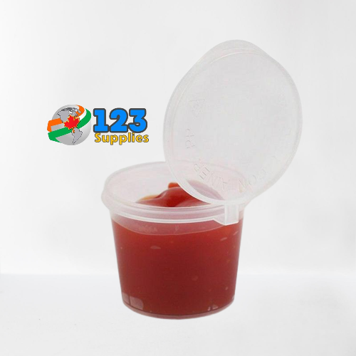 PORTION CUPS 1 OZ (100) LIDS INCLUDED