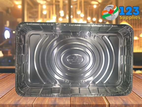 ALUMINUM STEAM TABLE PANS - PACTIV - FULL SIZE - SHALLOW 1.6" (50)