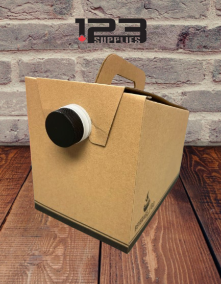 PAPER KRAFT COFFEE TRAVELLER CONTAINER 96OZ (UNIT)