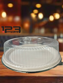 ROUND LID FOR 16" PLASTIC CATERING TRAY (25)