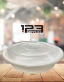 MICROWAVABLE ROUND CONTAINER 9" -48OZ GENERIC (50)