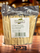 BAMBOO RIFLE SHAPE END 3.5 (100)