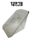 PLASTIC SANDWICH WEDGES HINGED - EXTRA WIDE - 7.1 X 4.6 X 3.2" (295)