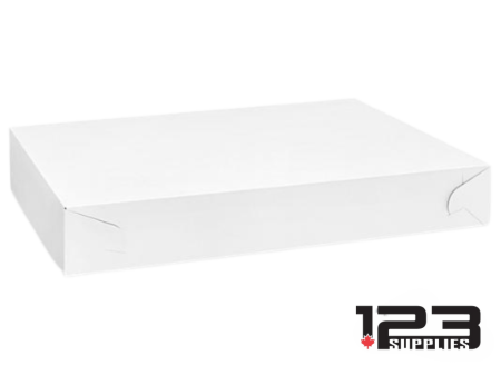 FULL SLAB PAPER CAKE BOX - 25 X 17 X 5 - COMBO 2PC