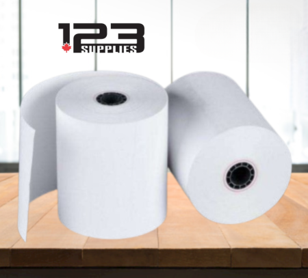 CASH REGISTER ROLLS - 3 1/8" x 180' (2 ROLLS)