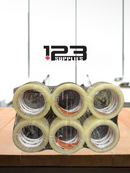 CLEAR TAPE 48MM X 100M (6 ROLLS)