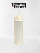 CLEAR SQUEEZE BOTTLE 12OZ