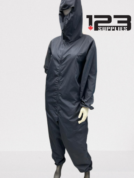 APRON - COVERALL BLUE LARGE