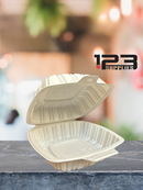 PEBBLE WHITE CONTAINERS 6 X 6 X 3 (50)