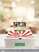 SEASONAL PRINTED TAKE OUT BOX 9 X 6.5 X 3.5 (50)