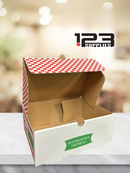 SEASONAL PRINTED TAKE OUT BOX 9 X 6.5 X 3.5 (50)