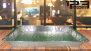 ALUMINUM STEAM TABLE PANS - FULL SIZE - SHALLOW 1.6" (5)