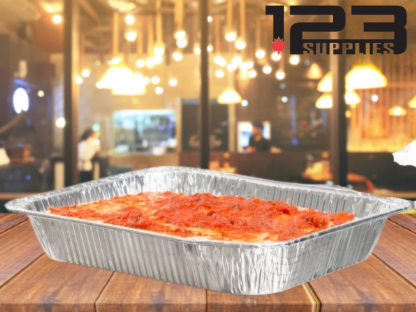 ALUMINUM STEAM TABLE PANS - HALF SIZE - DEEP 2.5" (10)