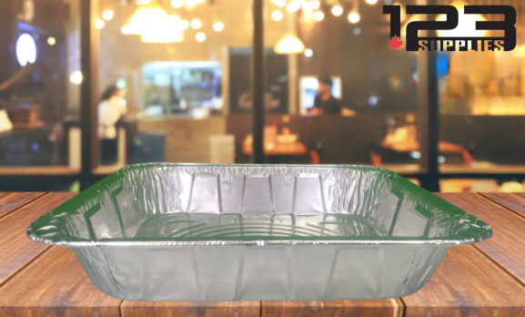 ALUMINUM STEAM TABLE PANS - HALF SIZE - DEEP 2.5" (10)
