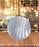 ALUMINUM CONTAINERS ROUND LID - HEAVY CARTON - 8" (5)