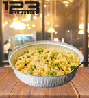 ALUMINUM CONTAINERS ROUND (lid sold separately) - 7" HEAVY - PACTIV (5)