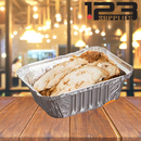 ALUMINUM CONTAINERS RECTANGULAR (lid sold separately) - 1LB (5)