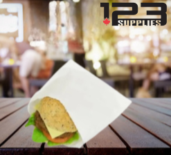 GREASE PROOF SANDWICH BAGS - 6 x 0.75 x 6.75" (100)