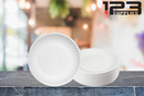 PAPER PLATES ROUND - WHITE 6" (100)