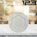 PAPER SOUP CONTAINER LIDS - 8 OZ (25)