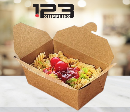 PAPER TAKE-OUT BOXES KRAFT