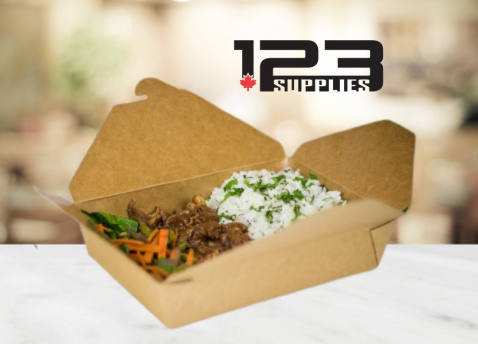 PAPER TAKE-OUT BOXES KRAFT
