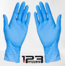 GLOVES - POWDER FREE NITRILE - BLUE - EXTRA SMALL (100)