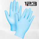 GLOVES - POWDER FREE NITRILE - BLUE - MEDIUM (100)