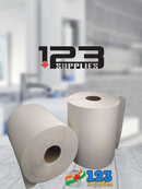 HAND TOWEL ROLLS - EVEREST PRO BRAND - WHITE 600' (6 ROLLS)