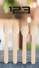 BIO BASED CUTLERY - NATURAL FORKS (1000)