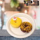 SUGARCANE BIODEGRADABLE PLATES - ROUND 6" (1000)