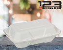 SUGARCANE BIODEGRADABLE CONTAINERS - 9 x 6 x 3 (200)