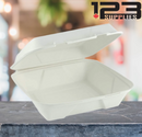 SUGARCANE BIODEGRADABLE CONTAINERS - 9 x 6 x 3 (200)