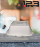 SUGARCANE BIODEGRADABLE CONTAINERS - 6 x 6 x 3 (500)