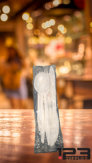 CUTLERY UTENSIL KITS - WHITE knife, fork, soup spoon, napkin, salt+pepper (500)