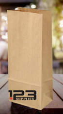PLAIN PAPER BAGS - KRAFT BROWN 14LB (500)