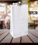 PLAIN PAPER BAGS - WHITE 3LB (500)