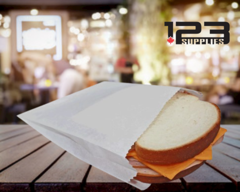 GREASE PROOF SANDWICH BAGS - JUMBO (1000)