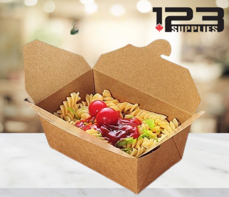 PAPER TAKE-OUT BOXES KRAFT