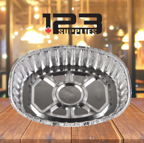 ALUMINUM ROASTER PANS - OVAL (50)