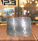 ALUMINUM STEAM TABLE PAN LIDS - HALF SIZE (100)