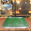 ALUMINUM STEAM TABLE PAN LIDS - HALF SIZE (100)