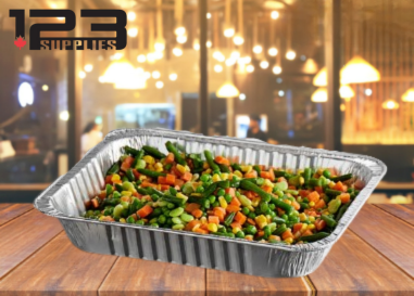 ALUMINUM STEAM TABLE PANS - PACTIV - HALF SIZE - MEDIUM 2" (100)