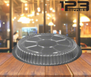 ALUMINUM CONTAINERS ROUND LID - PLASTIC DOME - 7" (500)