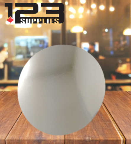 ALUMINUM CONTAINERS ROUND LID - HEAVY CARTON - 9" (500)