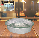 ALUMINUM CONTAINERS ROUND (lid sold separately) - 9" REGULAR  (500)