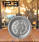 ALUMINUM CONTAINERS ROUND (lid sold separately) - 8" REGULAR -  (500)