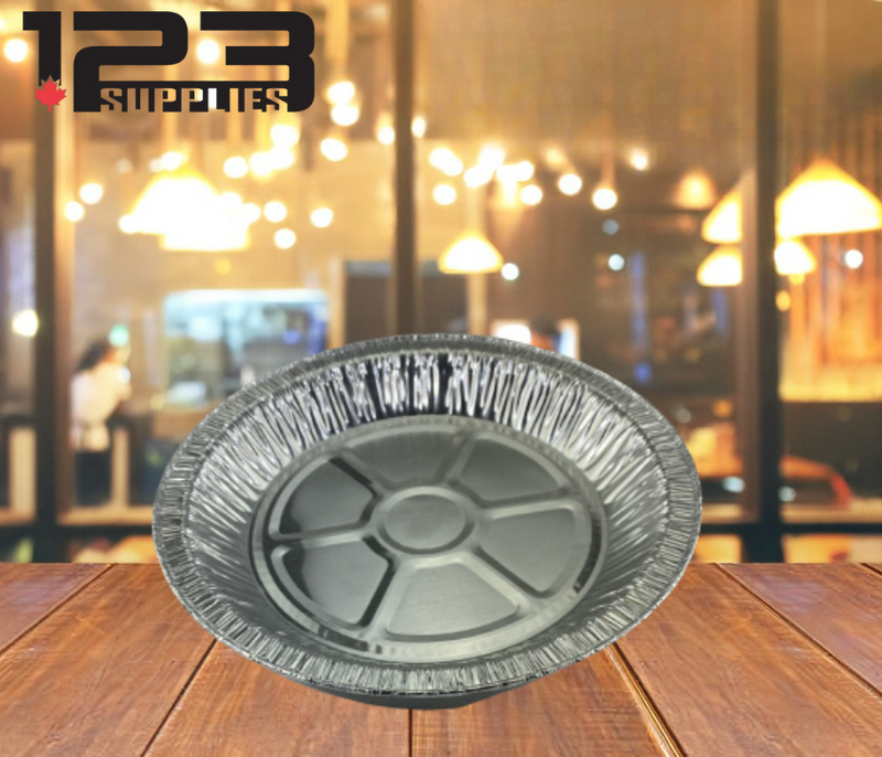 ALUMINUM CONTAINERS ROUND (lid sold separately) - 7" HEAVY - (500)
